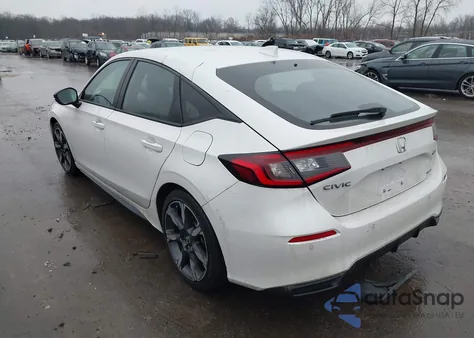 2025 Honda Civic Hybrid Sport Touring z USA, uszkodzony, nr VIN 19XFL4H95SE004261